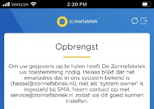 zonnefabriek app